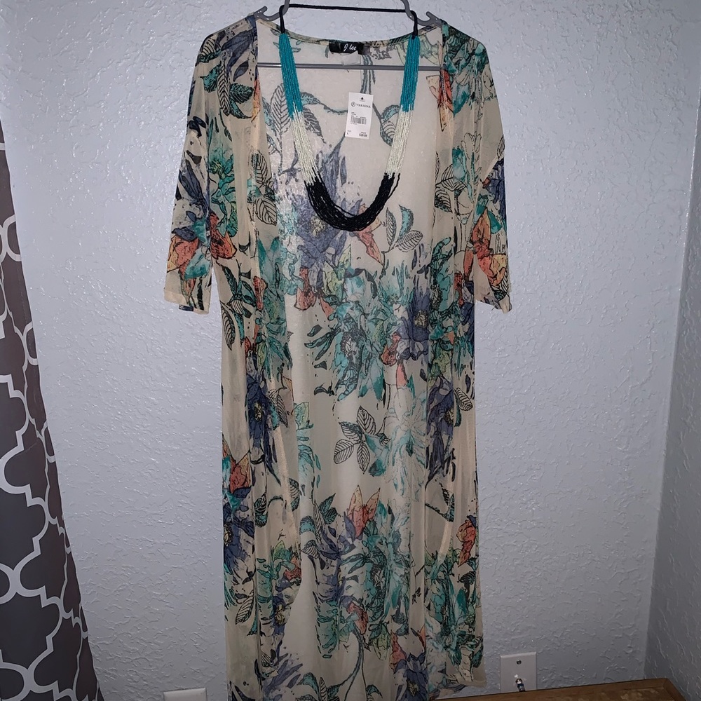 Brand new Long sheer cardigan